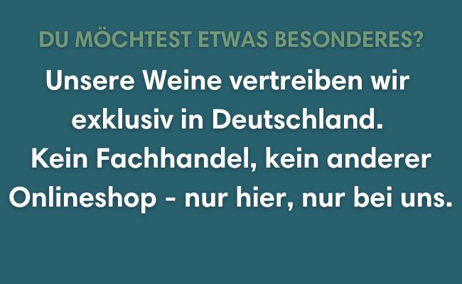 Beschreibung, das Weine bei Weinwunder exklusiv in Deutschland gehandelt werden